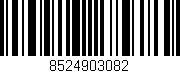 Código de barras (EAN, GTIN, SKU, ISBN): '8524903082'