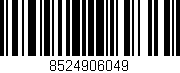Código de barras (EAN, GTIN, SKU, ISBN): '8524906049'
