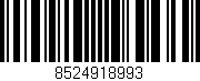 Código de barras (EAN, GTIN, SKU, ISBN): '8524918993'