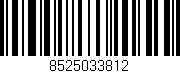 Código de barras (EAN, GTIN, SKU, ISBN): '8525033812'