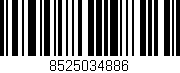 Código de barras (EAN, GTIN, SKU, ISBN): '8525034886'