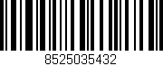Código de barras (EAN, GTIN, SKU, ISBN): '8525035432'