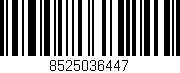 Código de barras (EAN, GTIN, SKU, ISBN): '8525036447'