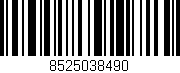 Código de barras (EAN, GTIN, SKU, ISBN): '8525038490'