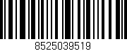 Código de barras (EAN, GTIN, SKU, ISBN): '8525039519'