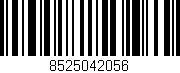 Código de barras (EAN, GTIN, SKU, ISBN): '8525042056'