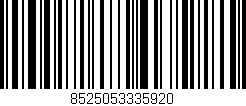 Código de barras (EAN, GTIN, SKU, ISBN): '8525053335920'