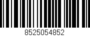 Código de barras (EAN, GTIN, SKU, ISBN): '8525054852'