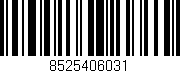 Código de barras (EAN, GTIN, SKU, ISBN): '8525406031'