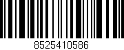 Código de barras (EAN, GTIN, SKU, ISBN): '8525410586'