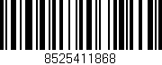 Código de barras (EAN, GTIN, SKU, ISBN): '8525411868'