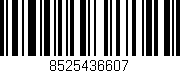 Código de barras (EAN, GTIN, SKU, ISBN): '8525436607'