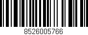 Código de barras (EAN, GTIN, SKU, ISBN): '8526005766'