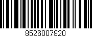 Código de barras (EAN, GTIN, SKU, ISBN): '8526007920'