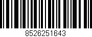 Código de barras (EAN, GTIN, SKU, ISBN): '8526251643'