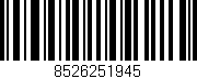 Código de barras (EAN, GTIN, SKU, ISBN): '8526251945'