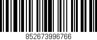Código de barras (EAN, GTIN, SKU, ISBN): '852673996766'