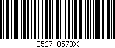 Código de barras (EAN, GTIN, SKU, ISBN): '852710573X'