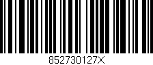 Código de barras (EAN, GTIN, SKU, ISBN): '852730127X'