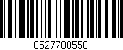 Código de barras (EAN, GTIN, SKU, ISBN): '8527708558'