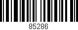 Código de barras (EAN, GTIN, SKU, ISBN): '85286'