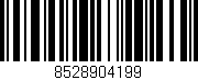 Código de barras (EAN, GTIN, SKU, ISBN): '8528904199'