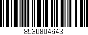 Código de barras (EAN, GTIN, SKU, ISBN): '8530804643'