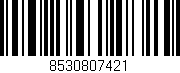 Código de barras (EAN, GTIN, SKU, ISBN): '8530807421'