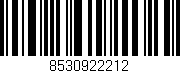 Código de barras (EAN, GTIN, SKU, ISBN): '8530922212'
