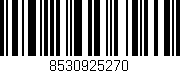 Código de barras (EAN, GTIN, SKU, ISBN): '8530925270'