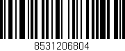 Código de barras (EAN, GTIN, SKU, ISBN): '8531206804'
