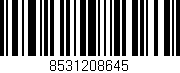 Código de barras (EAN, GTIN, SKU, ISBN): '8531208645'