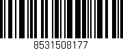 Código de barras (EAN, GTIN, SKU, ISBN): '8531508177'