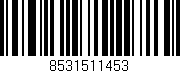 Código de barras (EAN, GTIN, SKU, ISBN): '8531511453'