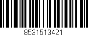 Código de barras (EAN, GTIN, SKU, ISBN): '8531513421'