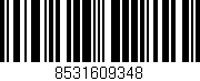 Código de barras (EAN, GTIN, SKU, ISBN): '8531609348'