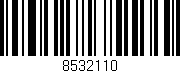 Código de barras (EAN, GTIN, SKU, ISBN): '8532110'