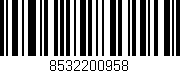 Código de barras (EAN, GTIN, SKU, ISBN): '8532200958'
