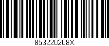 Código de barras (EAN, GTIN, SKU, ISBN): '853220208X'