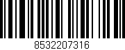 Código de barras (EAN, GTIN, SKU, ISBN): '8532207316'