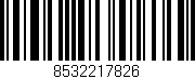 Código de barras (EAN, GTIN, SKU, ISBN): '8532217826'