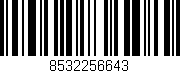 Código de barras (EAN, GTIN, SKU, ISBN): '8532256643'