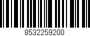 Código de barras (EAN, GTIN, SKU, ISBN): '8532259200'