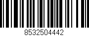 Código de barras (EAN, GTIN, SKU, ISBN): '8532504442'