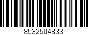 Código de barras (EAN, GTIN, SKU, ISBN): '8532504833'