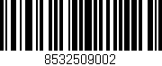 Código de barras (EAN, GTIN, SKU, ISBN): '8532509002'