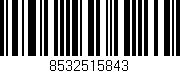 Código de barras (EAN, GTIN, SKU, ISBN): '8532515843'