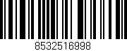 Código de barras (EAN, GTIN, SKU, ISBN): '8532516998'