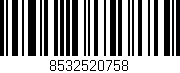 Código de barras (EAN, GTIN, SKU, ISBN): '8532520758'