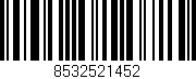 Código de barras (EAN, GTIN, SKU, ISBN): '8532521452'